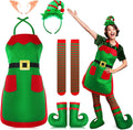 Christmas Party Apron and Hat Set