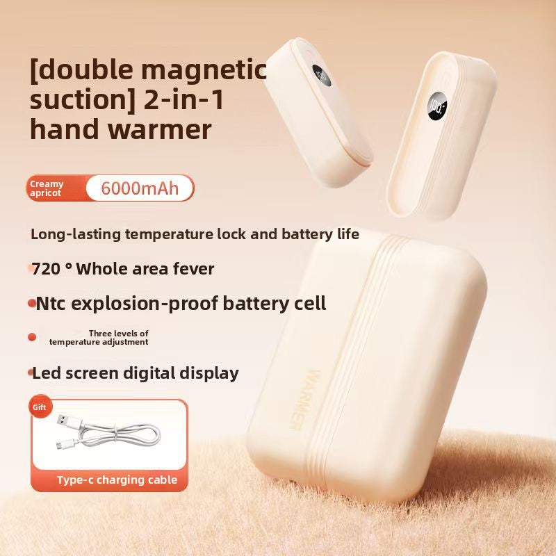 Magnetic Split Digital Hand Warmer