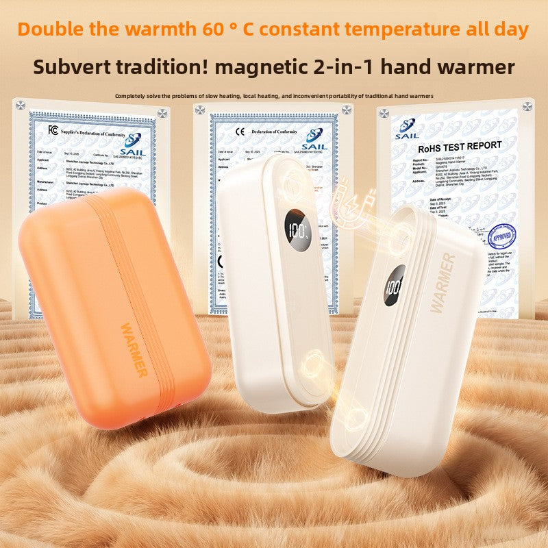 Magnetic Split Digital Hand Warmer