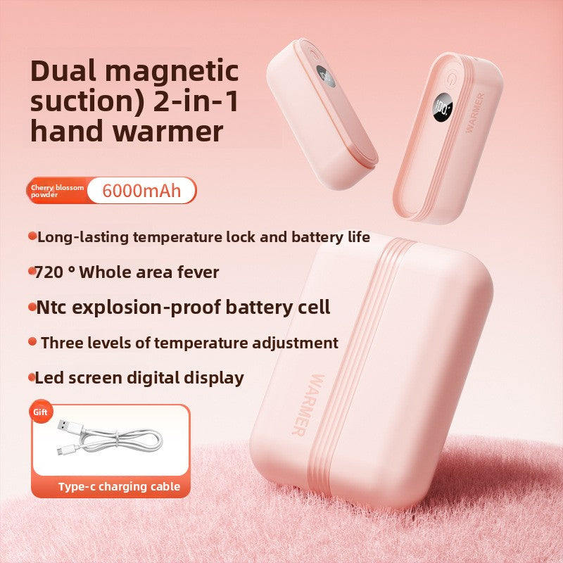 Magnetic Split Digital Hand Warmer